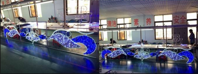 led holiday skylines decorative LED outdoor street decoration