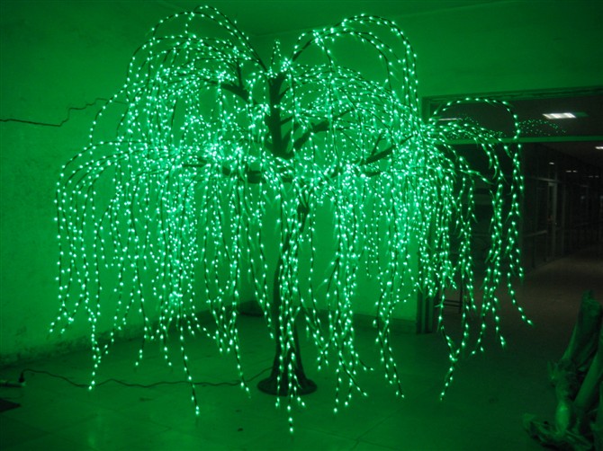 Luxury Christmas Decorations Led Willow Tree Light Christmas Tree
