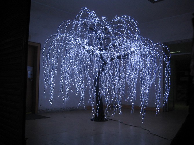 led weeping willow tree lighting for US: Led Tree Lights, Weeping Willow Tree