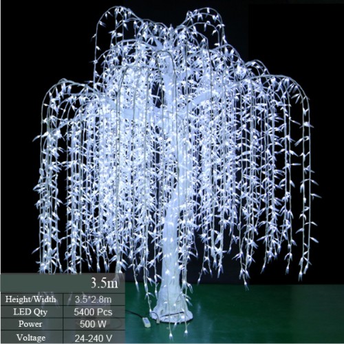 led weeping willow tree lighting for US: Led Tree Lights, Weeping Willow Tree