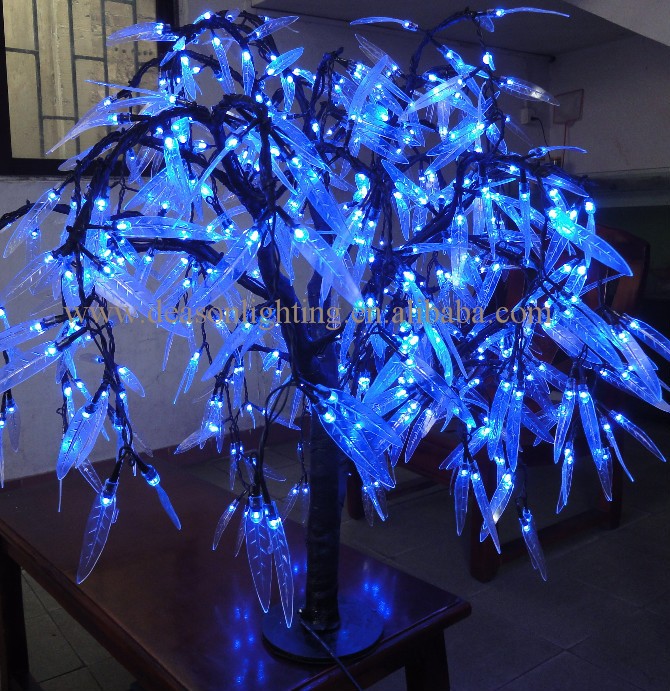2015 outdoor lighting artificial trees decorating christmas LED willow