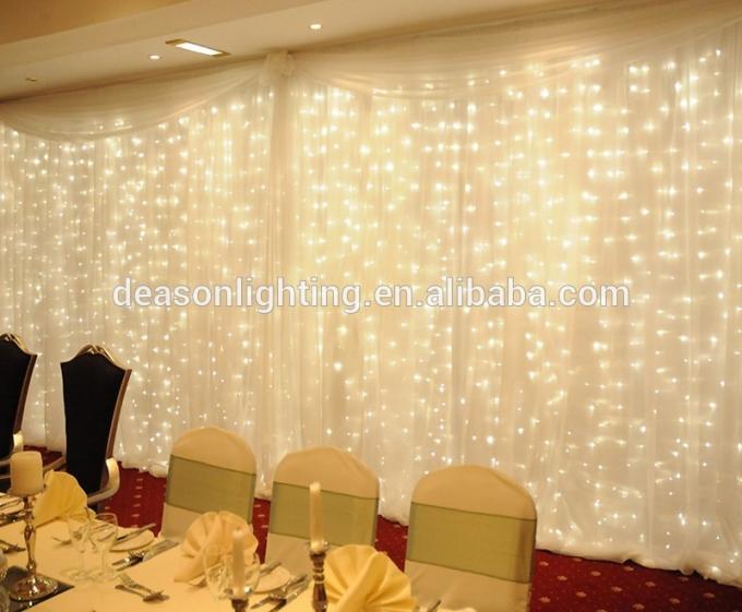 fairy lights curtain backdrop