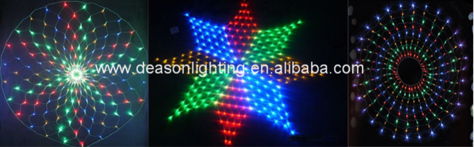 mesh christmas lights