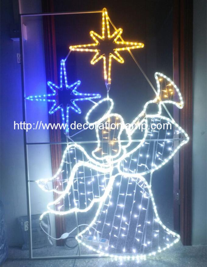 2d Led Pole Motif Light Outdoor Led Christmas Street Decorations Light City Holiday Lights