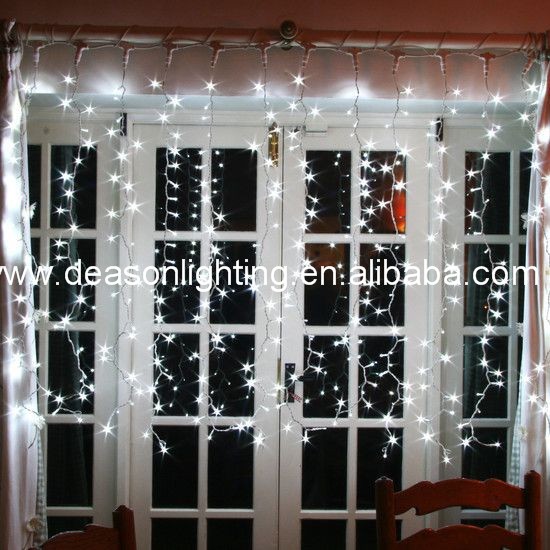 hot sale waterproof festive led curtain christmas light for outdoor
