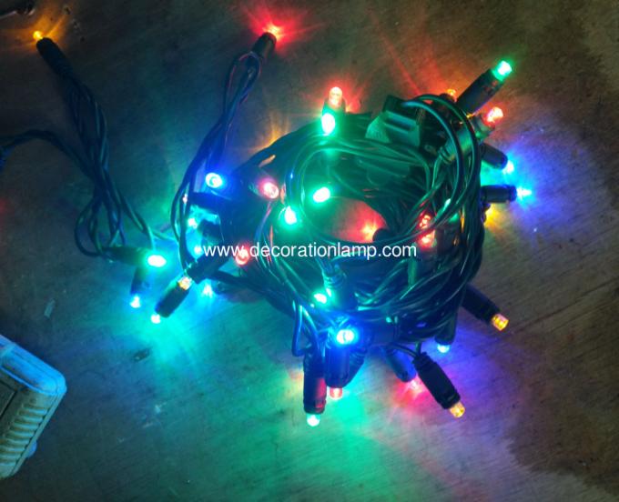 5mm wide angle conical led christmas lights