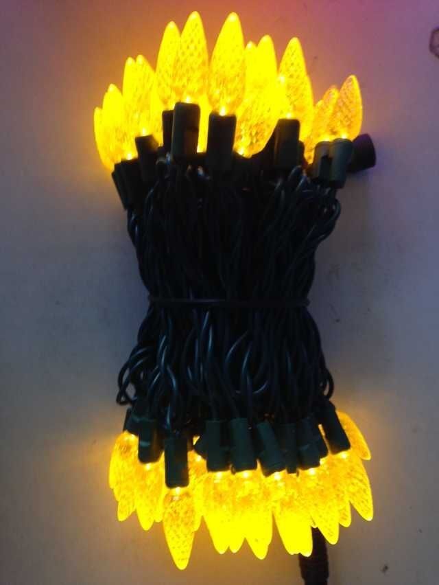 c6 led christmas lights red