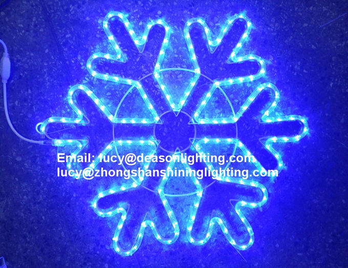 giant christmas snowflake lights