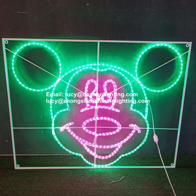 mickey mouse christmas decorations motif lights