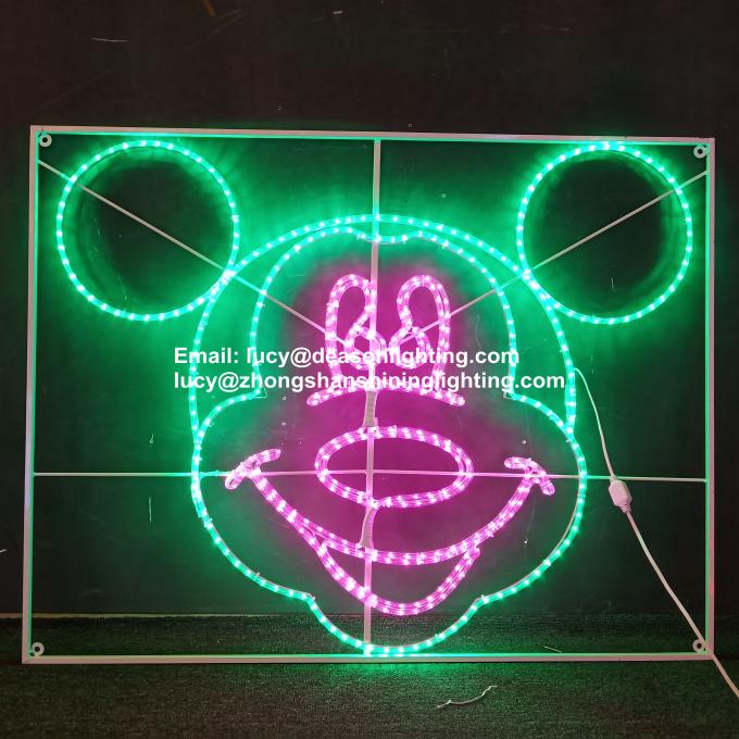 mickey mouse christmas decorations motif lights