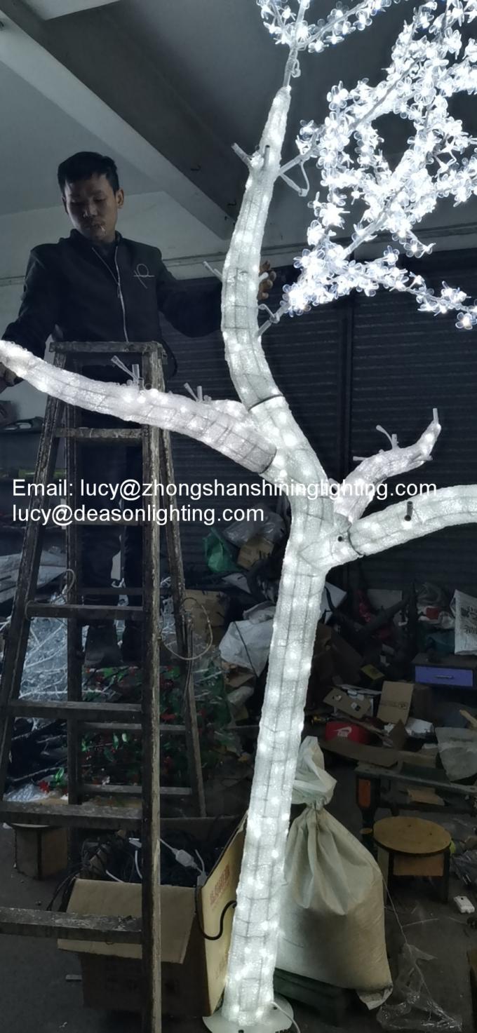 led crystal tree light