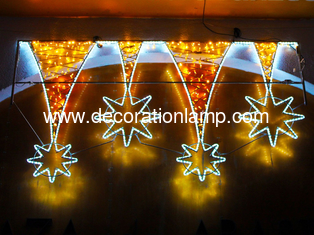 cross street led 2d motif light decoration