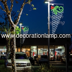 Commercial Christmas pole decorations led