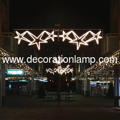 christmas star lights decoration street