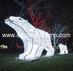 Lighting Polar Bear Christmas Decoration
