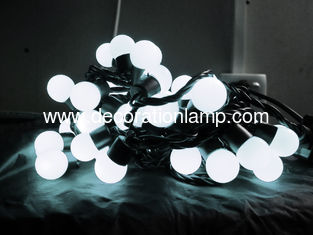 China White LED Ball String Light supplier