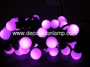 Pink LED Ball String Light