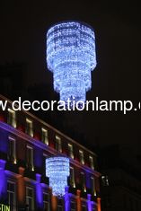Outdoor led christmas street decoration lighting/star led motif light