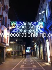 China LED 2D Christmas Across Street Decoration Motif Light