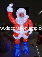 China Christmas led santa claus supplier