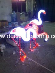 China christmas lighted flamingo supplier