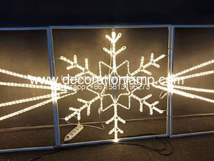 snowflake christmas street decoration lights