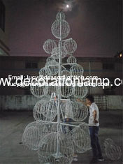 Led christmas ball tree