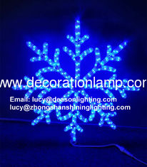China snowflake led christmas lights supplier