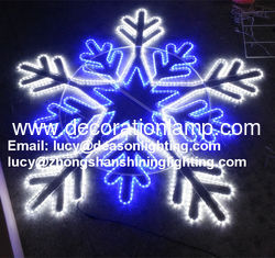 China giant snowflake light supplier