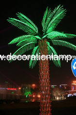 artificial led light palm tree