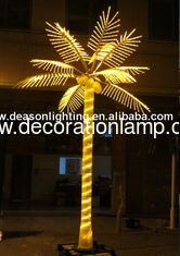 2016 Promotion China made Led artificial coconut tree, outdoor led palm tree light for dec