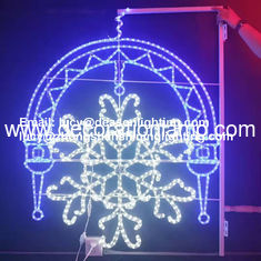 christmas pole decorations lights