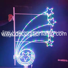 China christmas decoration pole lights supplier