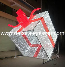 China Giant led christmas gift box supplier