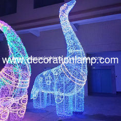 giant led dinosaur outdoor christmas decorations