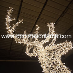 giant led christmas reindeer