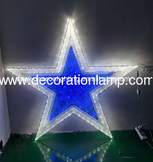 large lighted christmas star