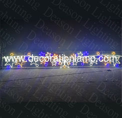 China Christmas street light decoration/ over the street christmas decorations supplier