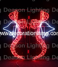 China christmas street pole lighted decoration supplier
