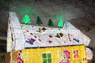 led christmas outdoor giant christmas house decorations