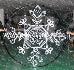 giant snowflake outdoor christmas decorations