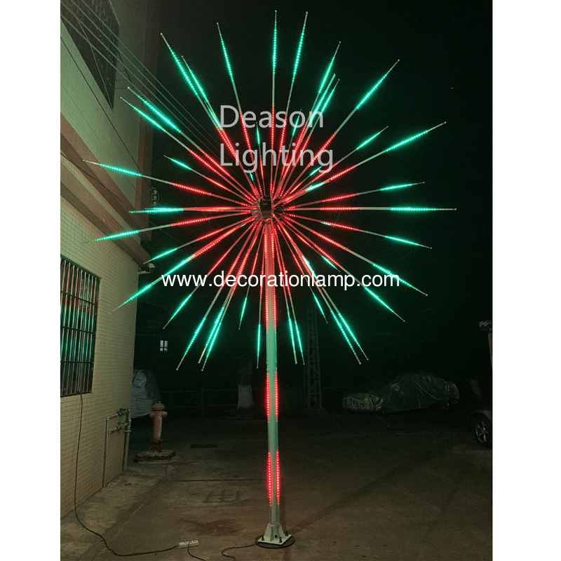 led firework lights outdoor christmas decorations