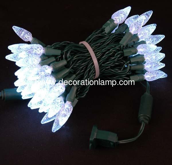 commercial 100 led c6 strawberry christmas lights