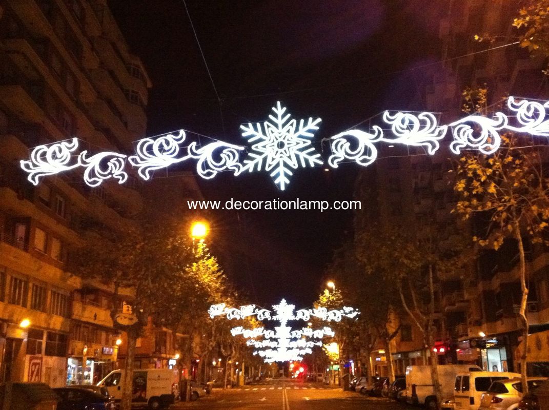 Outdoor Led Christmas Street Decoration Lighting Star Led Motif Light