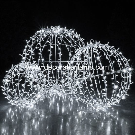 Large Outdoor Led Sphere Waterproof Ball Light