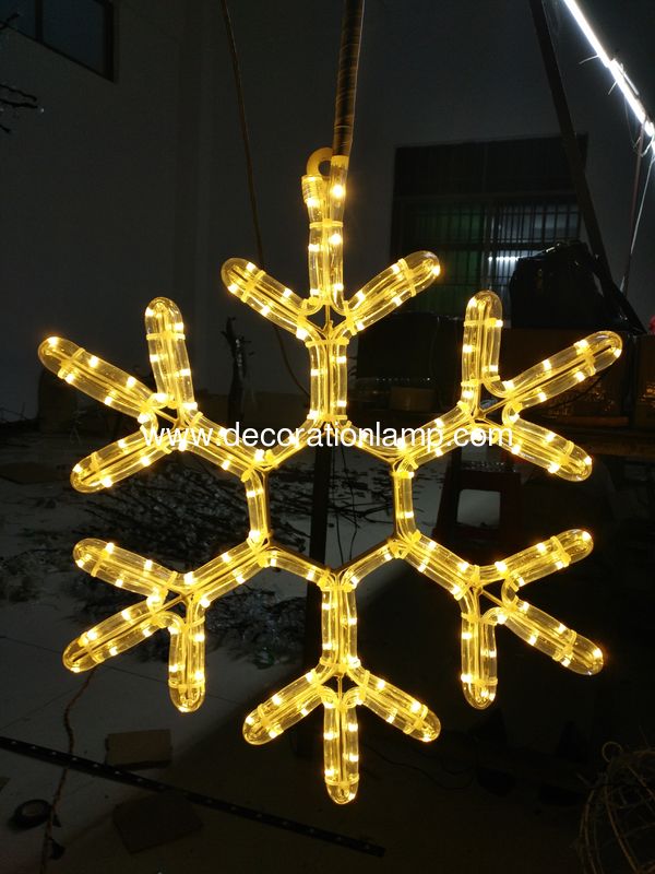Outdoor Ornament Hanging Snowflake Motif Led Light China Outdoor Ornament Hanging Snowflake Motif Led Light Supplier