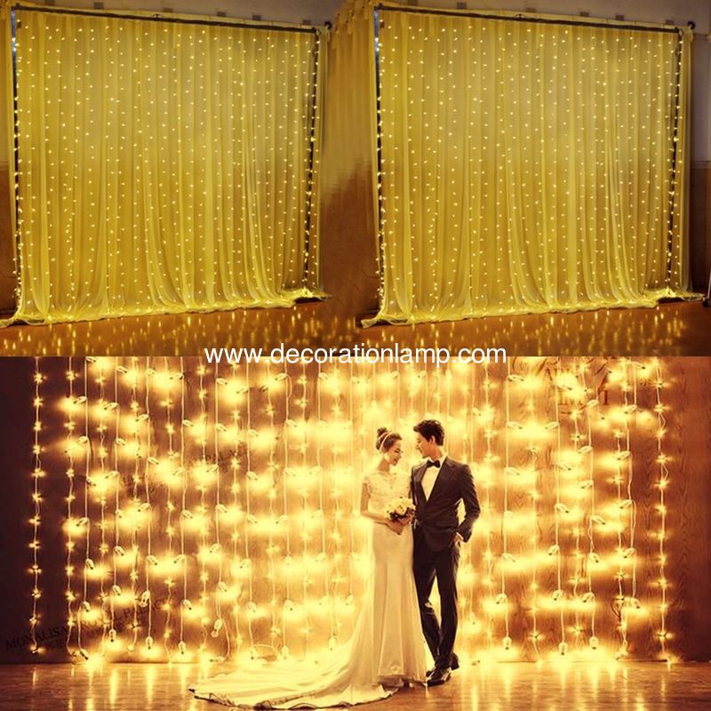 led curtain wedding