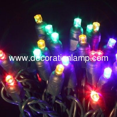50 bulb led multi color string lights for christmas