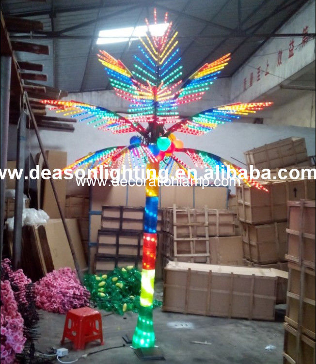 high quality mini led palm tree light