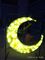 ramadan star and moon with led light for ramadan decoration supplier